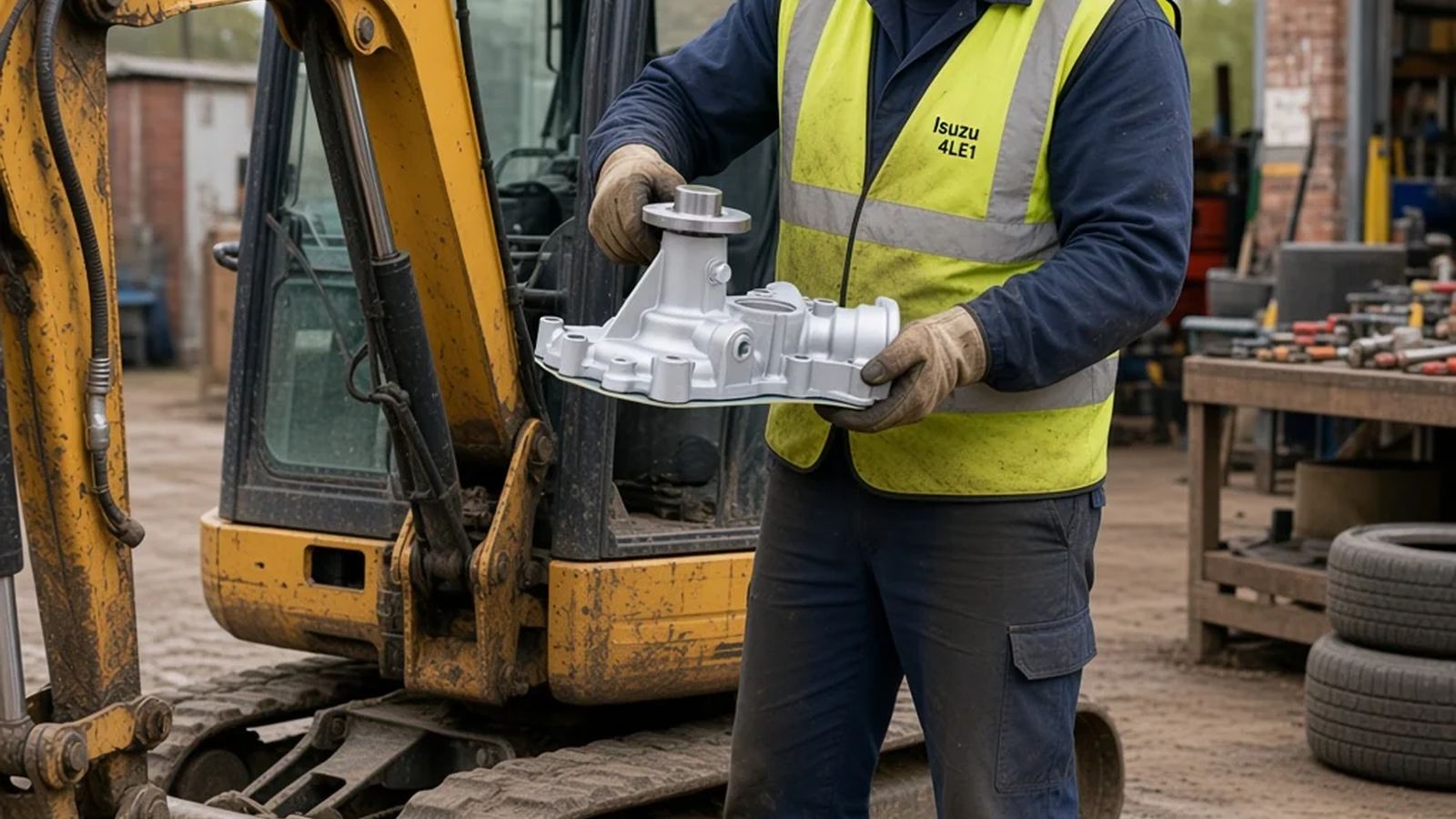 Excavator Water Pump Failure Signs to Check Before Ordering