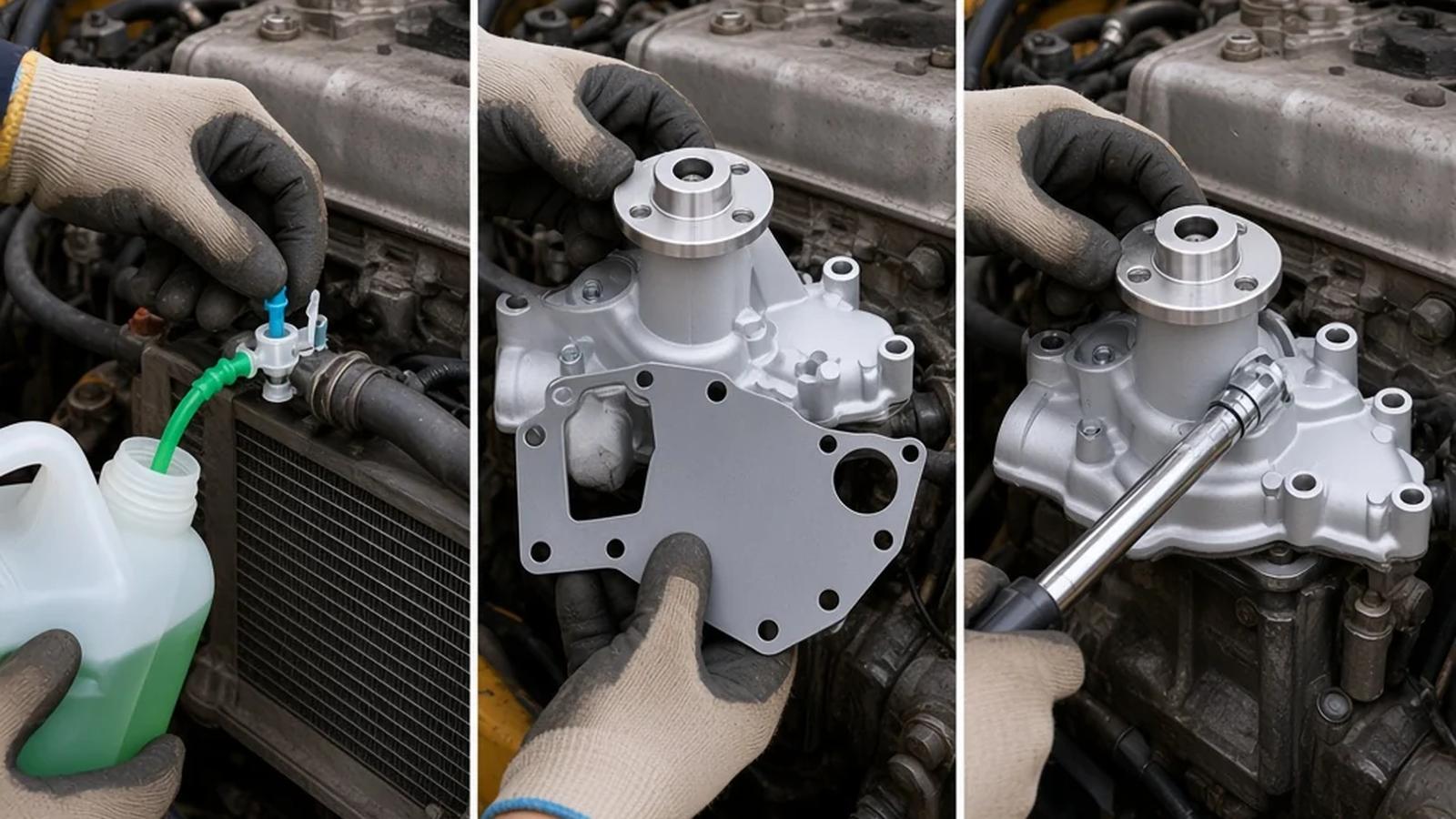 Waterinpos Isuzu 4LE1 water pump 8972541481 shown in a careful UK buyer guide